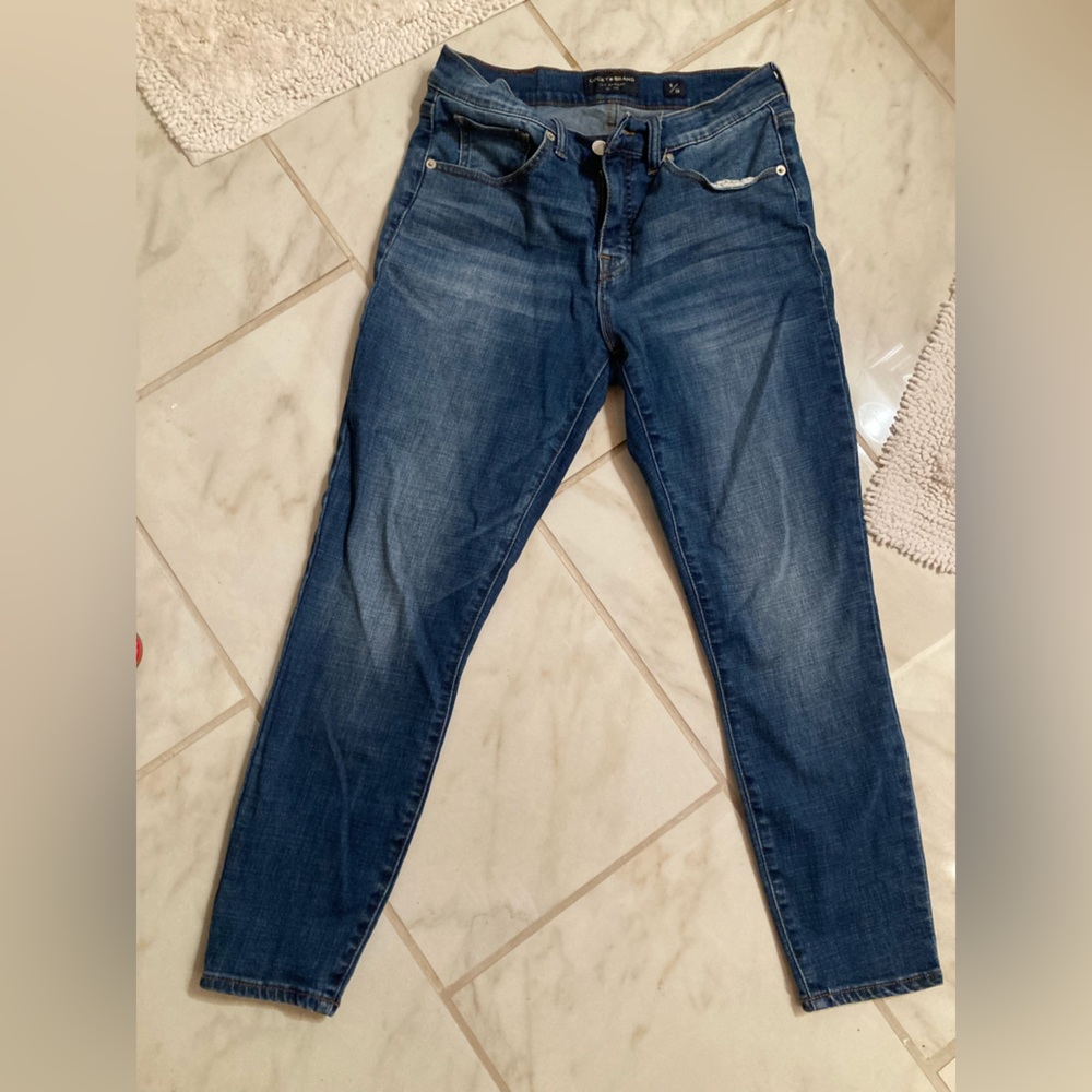 Lucky Brand cropped mid rise size 8